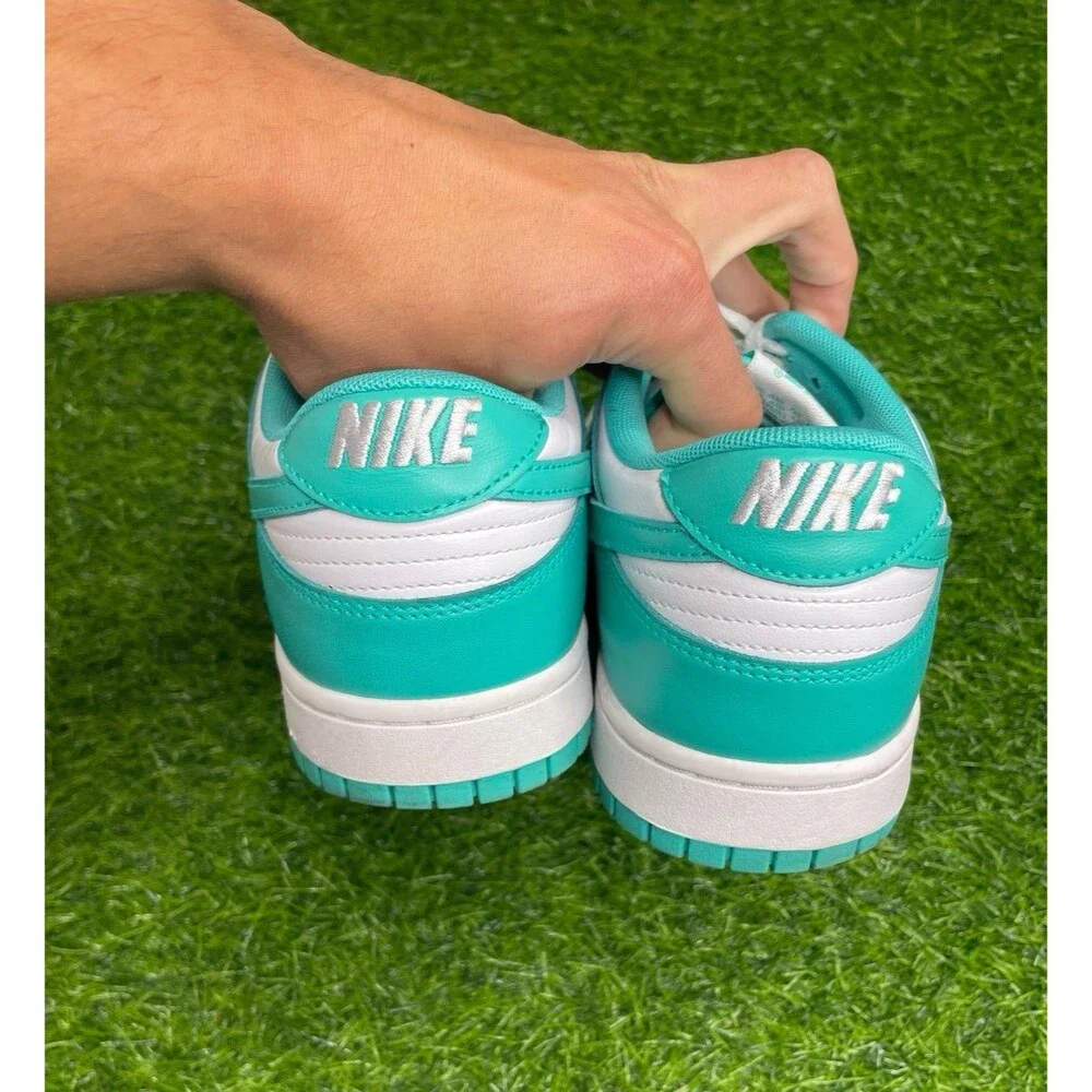 Nike Dunk Low Clear Jade Size Men’s 10 - Picture 5 of 6